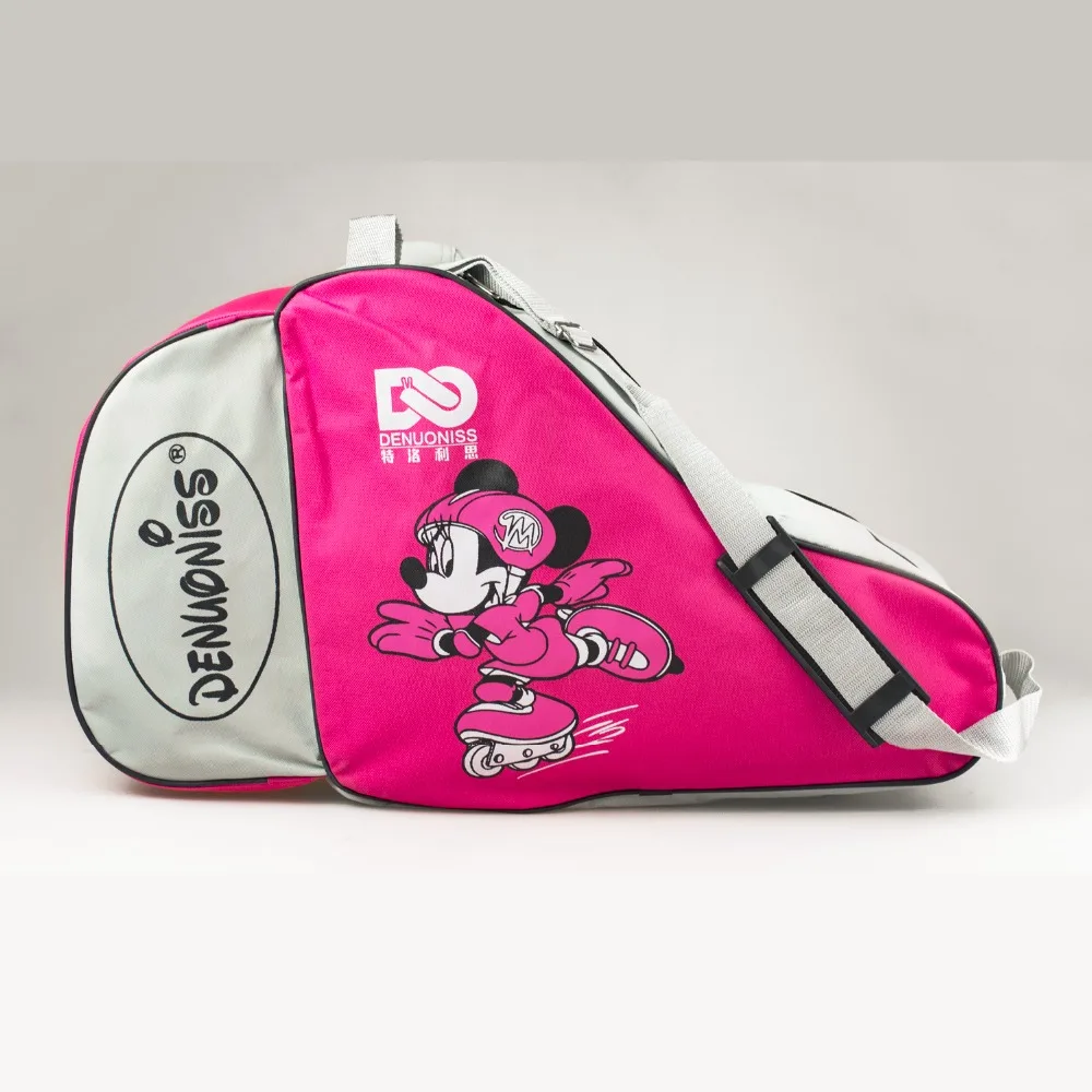 

2019 NEW Kids Adult Lovely Cute Cartoon Ice Roller Figure Skate Portable Carry Shoulder Bag Big Capacity 55x22x33cm