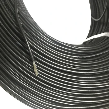

20M UL1015 PVC Tinned Copper Stranded Wire Cable Cord 600V 18AWG Black 0.75mm2 Lamp Environmental DIY Line Electron Conduct Wire