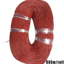 Ручной домашний электрик ремонтный провод DIY производственный эксперимент мелкий провод медный сердечник провод 100 метров красная черная линия
