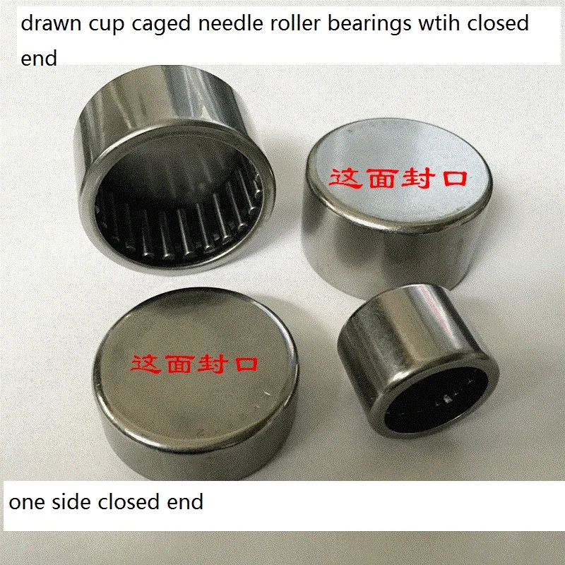 

BK0810 Drawn cup caged Needle roller bearings with closed end 55941/8 the size of 8*12*10mm