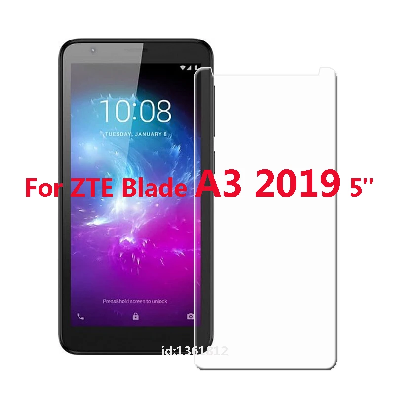 

ZTE Blade A3 2019 Tempered Glass High Quality New Film Explosion-proof Screen Protector For ZTE Blade A3 2019 Phone Glass 5.0"