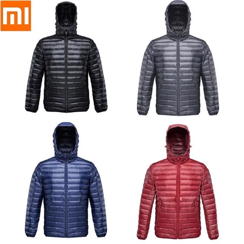

Xiaomi 90 Seamless Piece Goose Down Jacket IPX4 Waterproof Goose Jacket Windproof Light Warm Winter Upper Fashion For Men Gifts