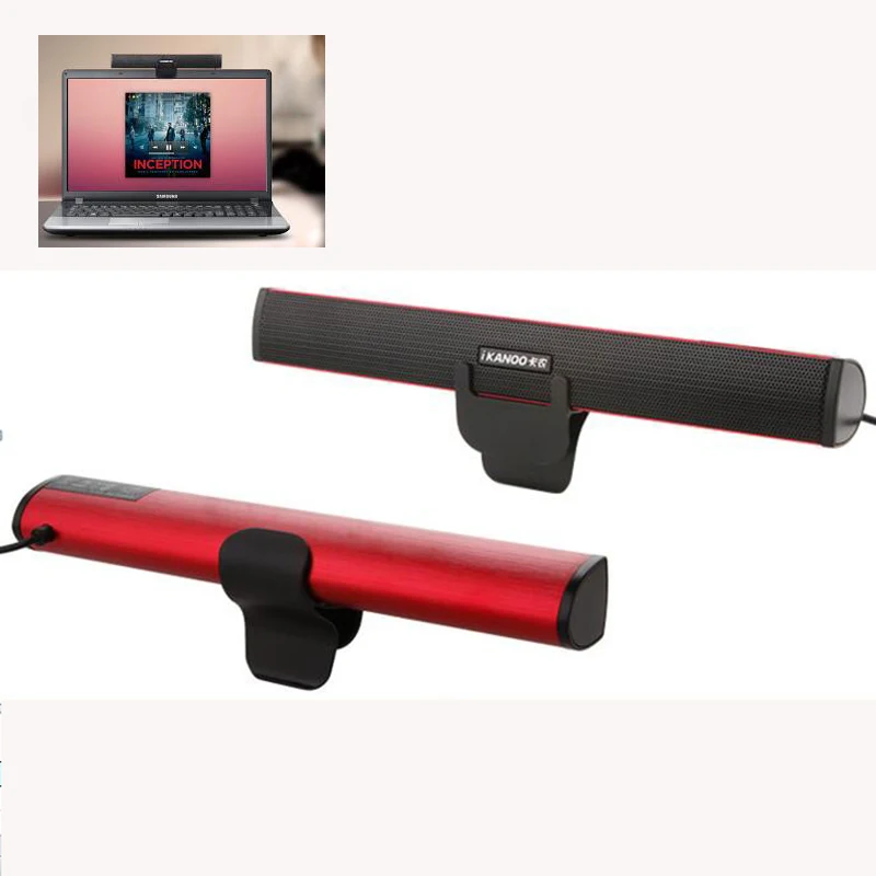 Portable Computer Speakers For Laptop Taplet PC USB Soundbar Stereo