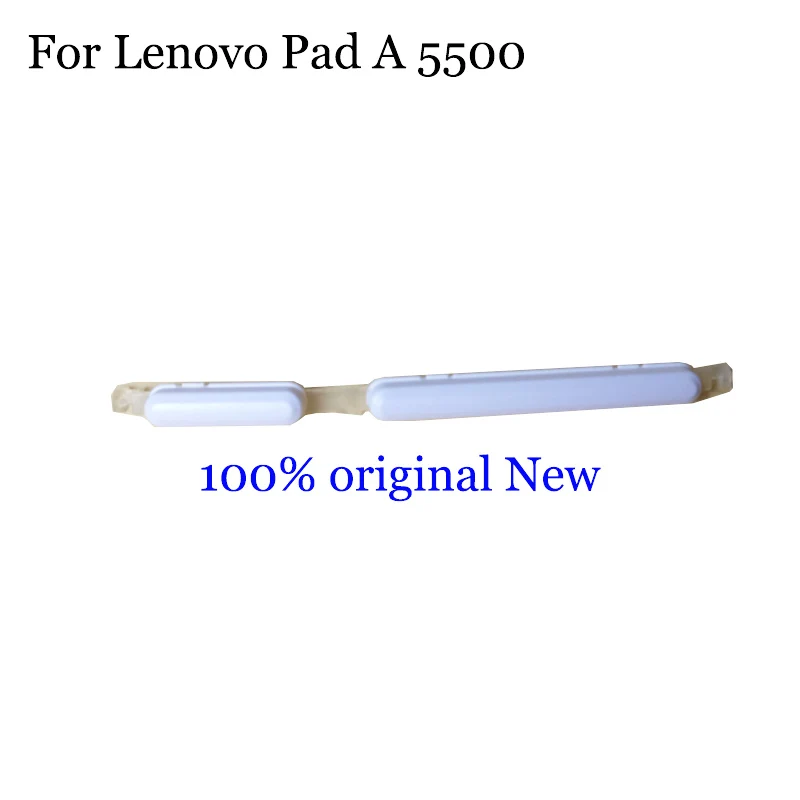 

100% Original For Lenovo Pad A 5500 Side Button Power Volume Key Replacement Spare parts For Lenovo Pad A5500 Free Shipping