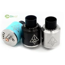 GOON Cigarrillo electrónico Clon RDA Goteo Rebuildable Atomizadores PEEK Aisladores de Flujo de Aire Ajustable Ajuste Mod Mecánica