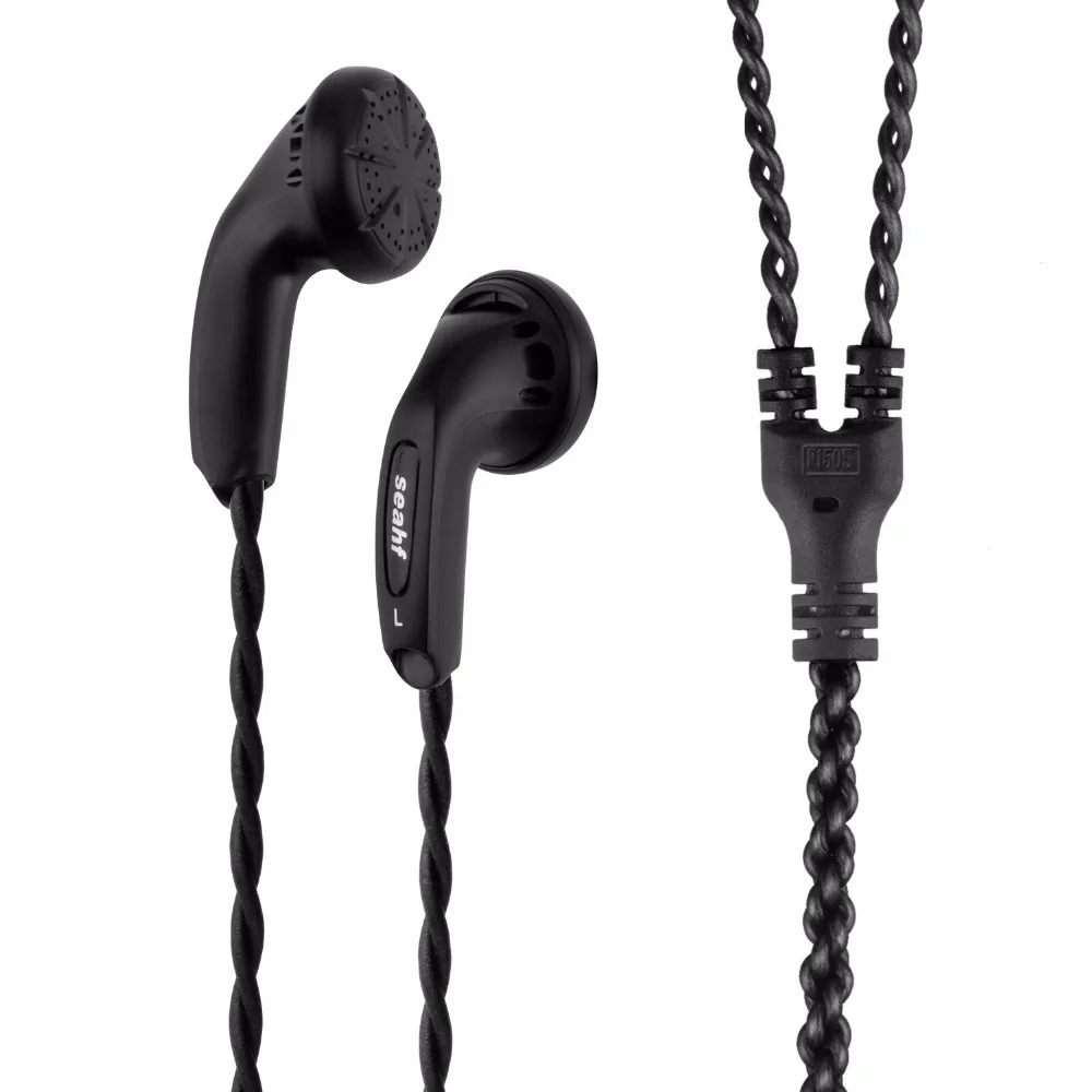 

Hot Seahf AWK-F150C High Impedance In Ear Earphone Earbud 150 ohms Earbud Headset Flat Head Plug High Impedance PK Monk Earbud