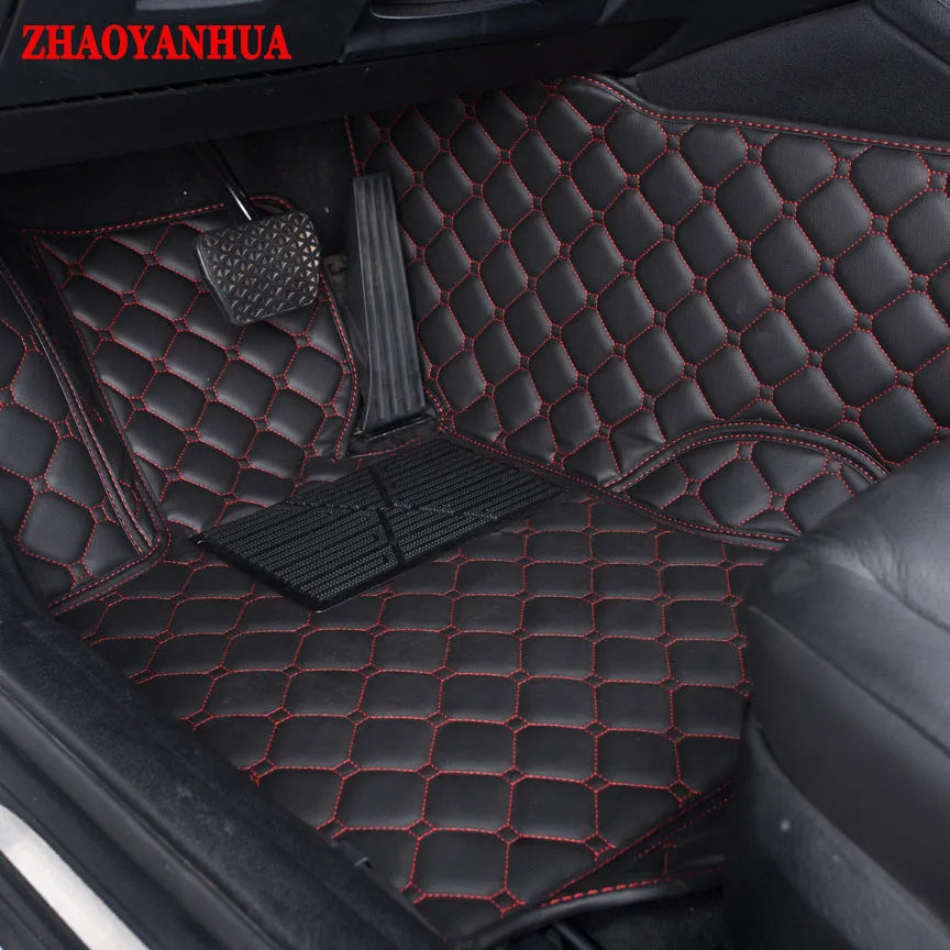 ZHAOYANHUA Custom fit автомобильные коврики для Infiniti G G25 G35 G35X G37 G37X Q40 Q50 Q60 5D аксессуары в виде ковриков вкладыши ковров