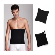 Для мужчин похудения лифт Средства ухода за кожей Shaper Пластика Пояс Нижнее Бельё для девочек Поясничные пояса черная полоса