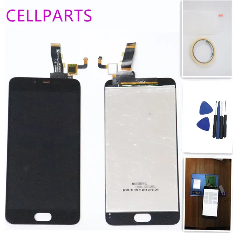 5 2 дюймов ЖК дисплей с сенсорным экраном для MeiZu M5 Mini M611D Meilan M611A M611Y M611H + сенсорный