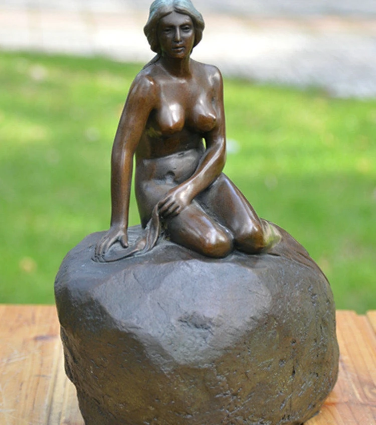 

Art Deco Sculpture Mermaid Bronze Statue