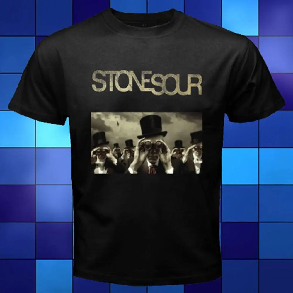 Stone Sour Rock Band * Sure What (ever) Черная футболка с альбомом Размеры S 3 летние футболки