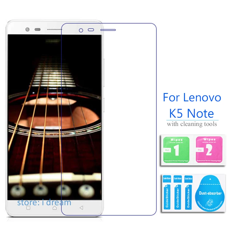 2 шт. для lenovo Lemon K5 NOTE 0 3 мм 9H Premium закаленное стекло Новая защита экрана на K 5 Note