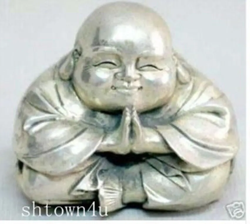 

Tibet Silver Happy Buddha statuesTibet