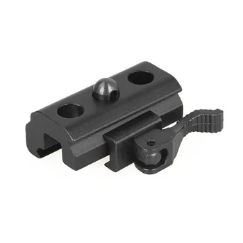

Tactical Airsoft Military Hunting Gun 21.2mm Quick Detachable Sling Swivel Mount Adapter for Weaver Picatinny Rails gs33-0210