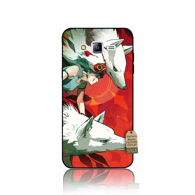 MaiYaCa princess mononoke hayao miyazaki wolf PC жесткий чехол для телефона samsung j7 j8 j4 j6 j2pro a9 a8 a6 2018