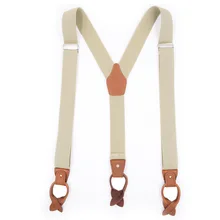 Модный бренд, удачный мужской ремень на пуговицах, регулируемый крест для взрослых, повседневный Дикий цвет, подлинный ремень на подтяжках