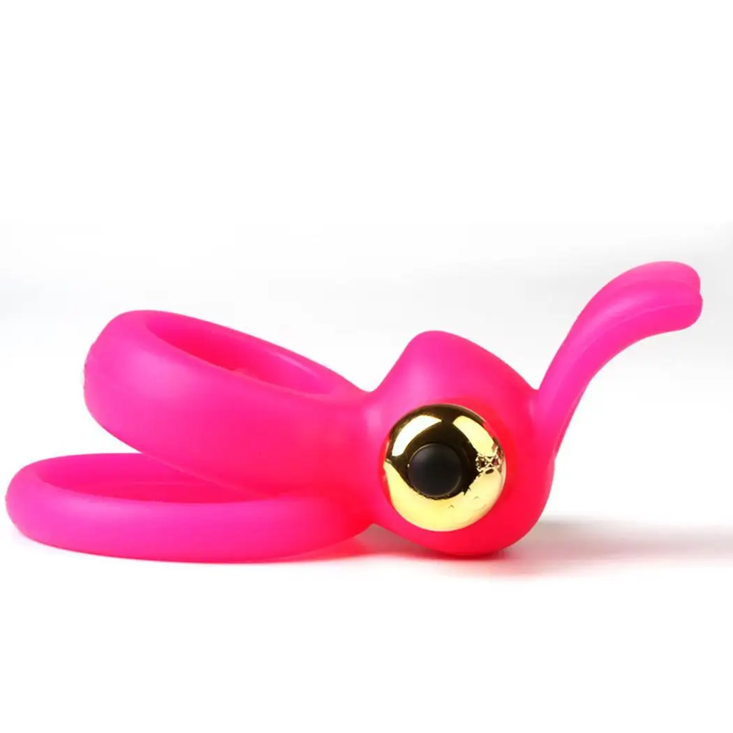Rabbit Penis Ring Powerful Delay Ejaculation Vibrating Sex Toys | Красота и здоровье