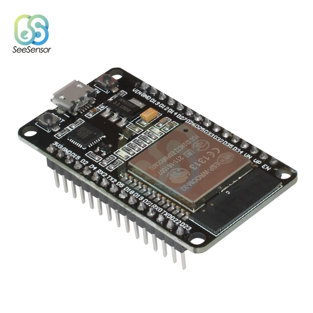 ESP32 CP2102 Беспроводной Wi-Fi и bluetooth-адаптер развитию Micro USB Мощность модуль двухъядерный ESP-32 ESP-32S ESP 32 подобные ESP8266