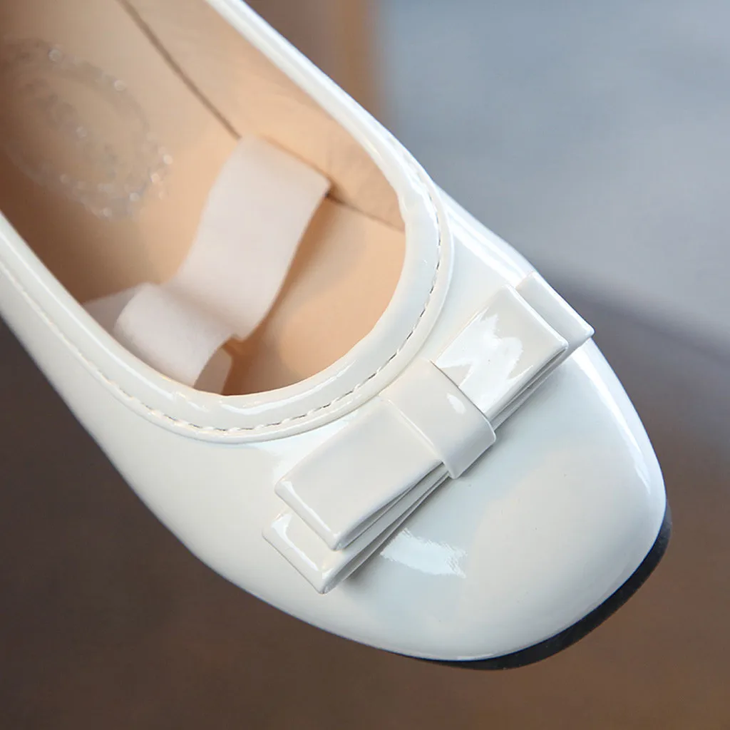 TELOTUNY/однотонные кожаные тонкие детские туфли для принцессы для маленьких девочек; модные сандалии на плоской подошве для танцев и вечеринок; x0510