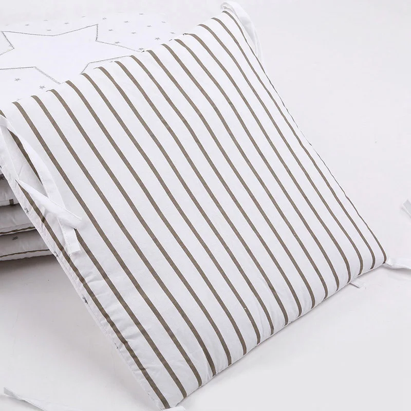 6Pcs/Lot Baby Cot Bumper Bed Yurt Rail Protector Crib Padding Bumper Pads Nursing Pillow Baby Room Decor Cot Bumper Baby Bedding