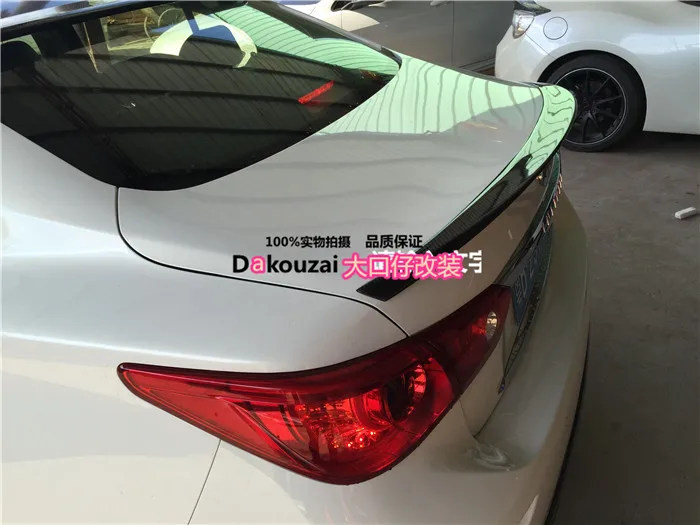 

Fit for Infiniti Q50/Q50L carbon fiber rear spoiler rear wing