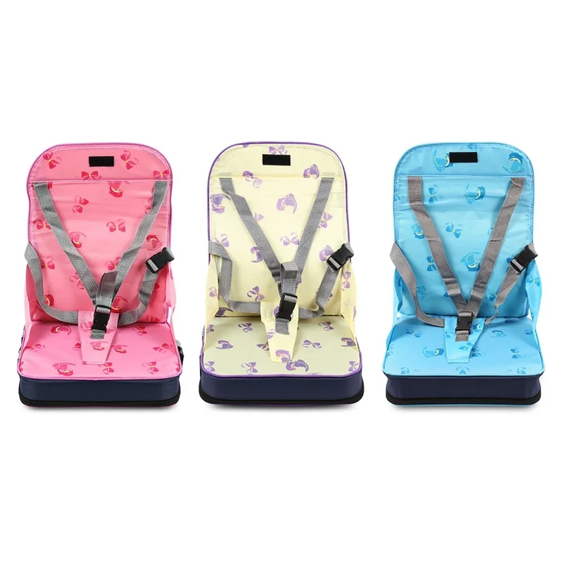 

Baby Feeding Chair Bag Children Folding Seat Bags Infant Portable Waterproof Dining Chairs Safety Belt Kids Booster Seats