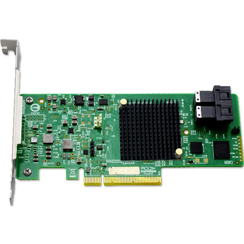 AS3008T LSI sas3008 9300-8I sas и sata Плата расширения 12 Гбит/с PCIe3.0 X8