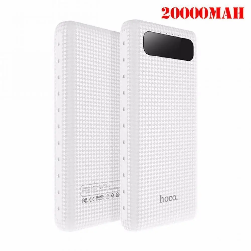 

20000mAh Dual USB Power Bank 18650 Portable External Battery Universal Mobile Phone Charger PowerBank 10000mAh For Phones
