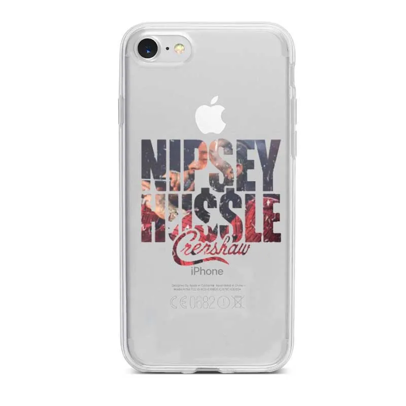 Американский рэппер Nipsey Hussle Прозрачный Силикон ТПЭ мягкий чехол для телефона iphone 5 6 7 8 Plus X XS XR Xmax чехол Fundas Cover - Цвет: TPU