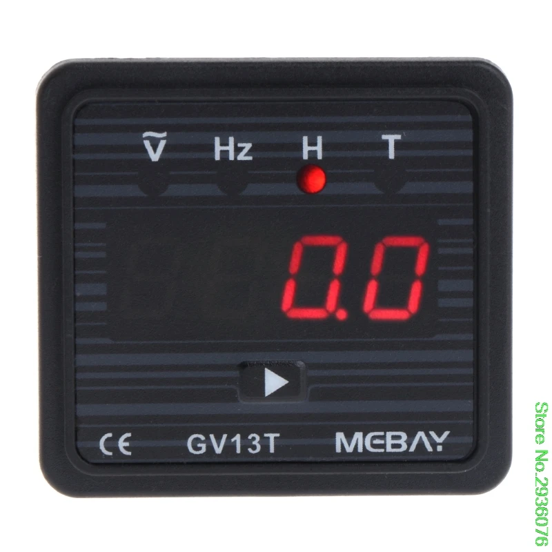 Новое поступление GV13T AC220V дизельный генератор Цифровой вольтметр частота час тест Панель метр поддержка