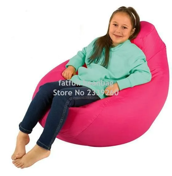 Крышка только без наполнителя-дети высокий геймер Bean сумки Beanbag С Высокой Спинкой Сумка для геймера-Великобритания детский bean lounger