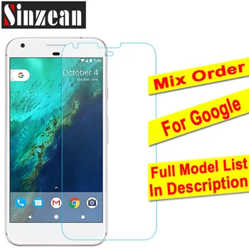 

Sinzean 100pcs Mix models Tempered Glass For Google Pixel 3xl/4XL/2 xl/pixel 2/Pixel 3A XL Screen Protector film Full model list