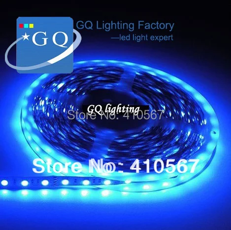 

FedEx DHL string ribbon rope BLUE 12V 5050 SMD LED Strip light non Waterproof