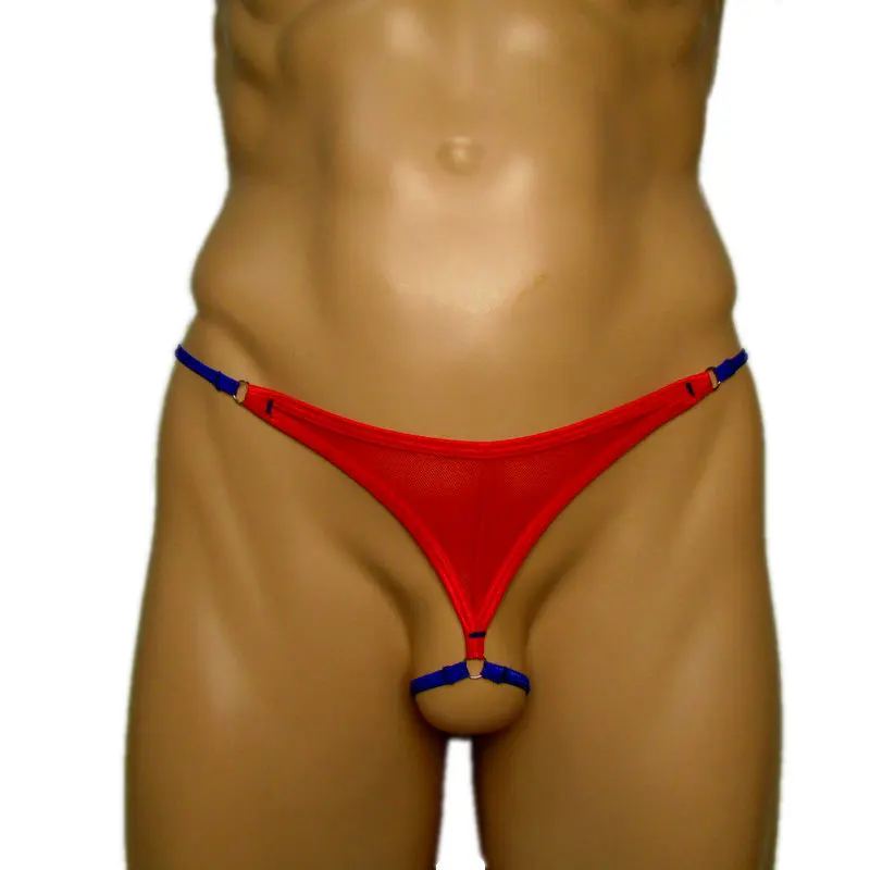 Мужские стринги сексуальные для геев мужское нижнее белье perizoma Jockstrap открытый
