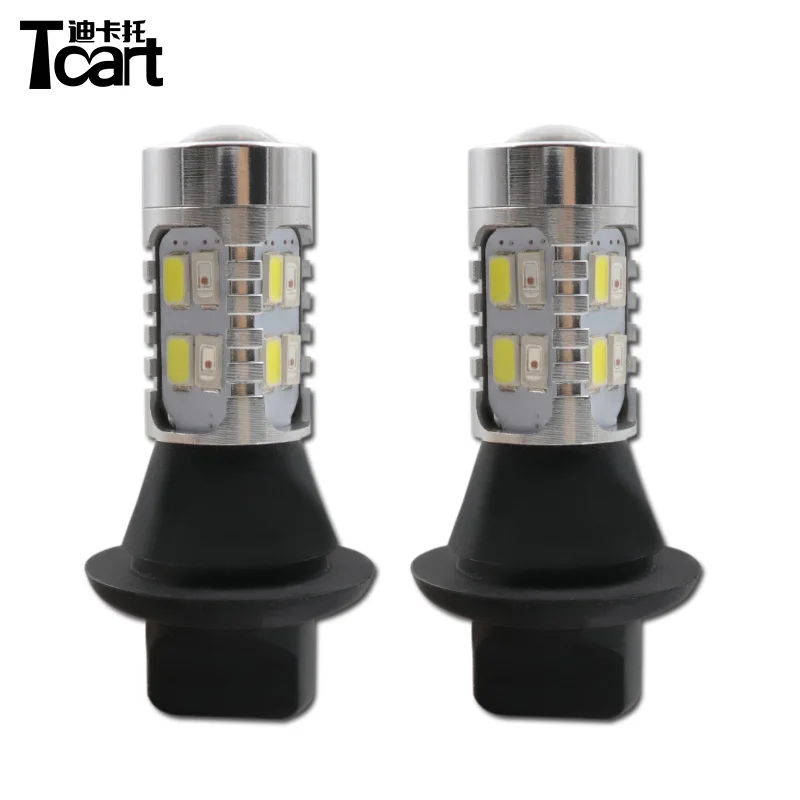 Tcart WY21W 7440 T20 для Nissan Teana аксессуары дневные ходовые огни светодиодный светильник