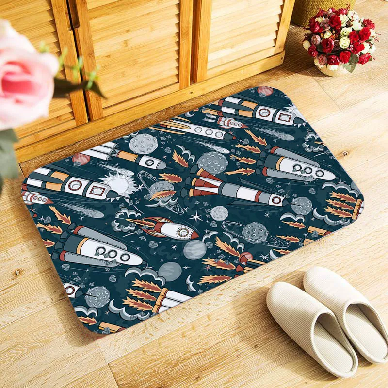 Цветные коврики для дома, для улицы, для входа, для пола, дверной коврик, не пропускающий дверной коврик, мягкость, напольный коврик 40x60 см, ковер, качественная печать YLW