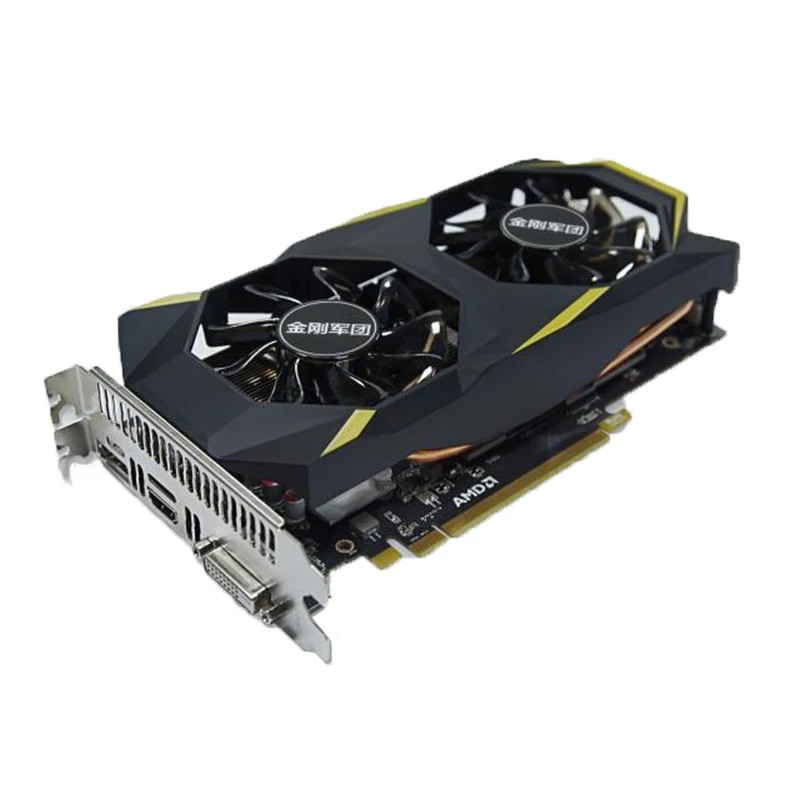 Горячие Графика карты ASL AMD Radeon RX580 8 г GDDR5 256bit 8400 мГц 1256 2304 CUDA core 14nm DVI /HDMI видео для