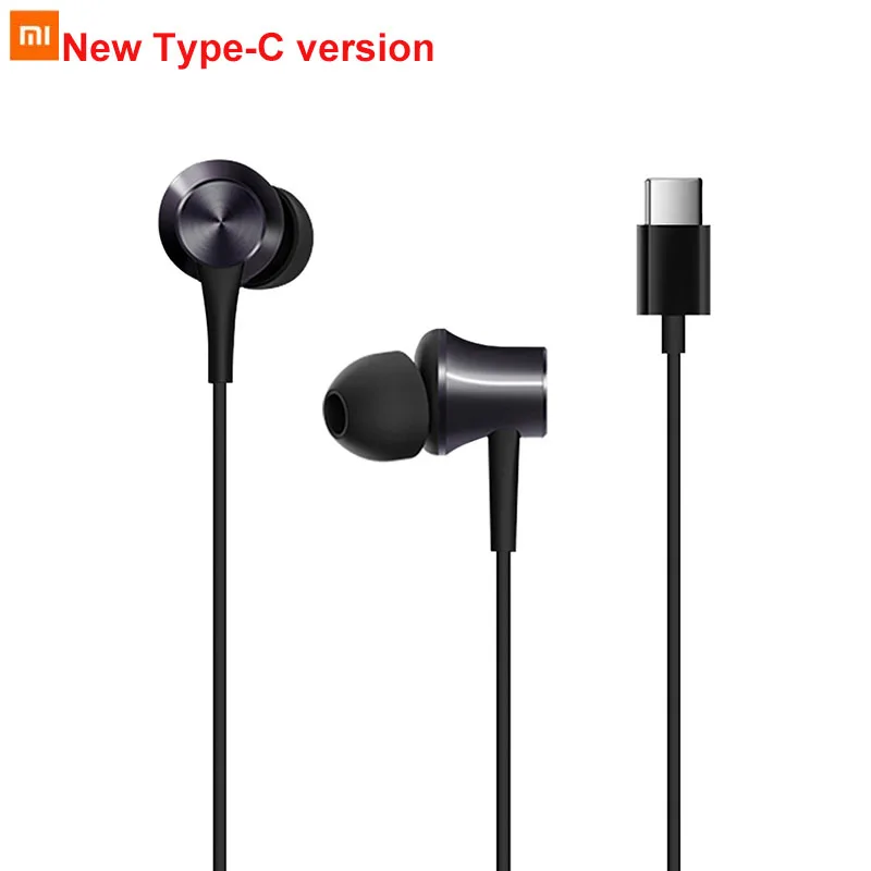 

New original Xiaomi Piston Earphones Type-C Version Mi Headset with Mic for Xiaomi Mi 6/8 Huawei Earphone Earbud