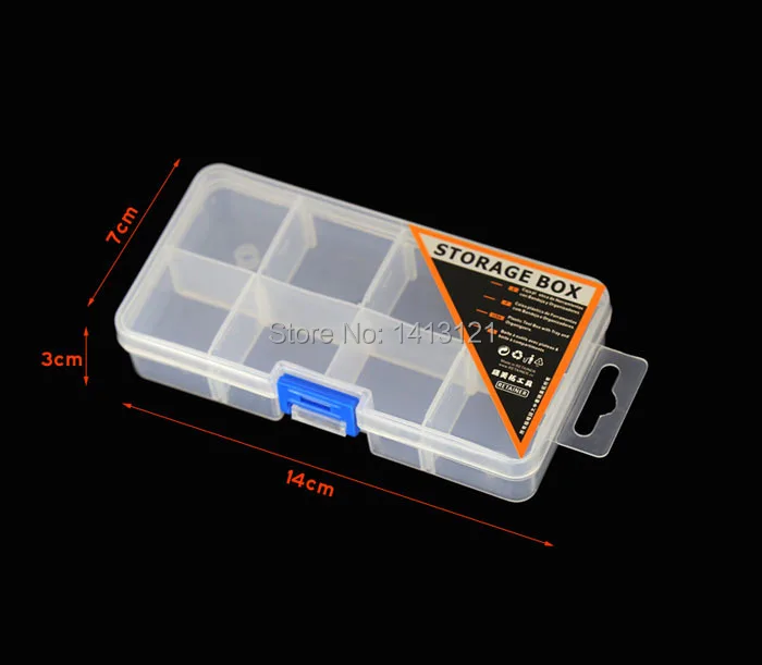 PP IC коробка для хранения категория коробка герметичный контейнер домашний компонент винтовой чехол для рукоделия для лекарств часть для мелочи украшения ящик для инструментов