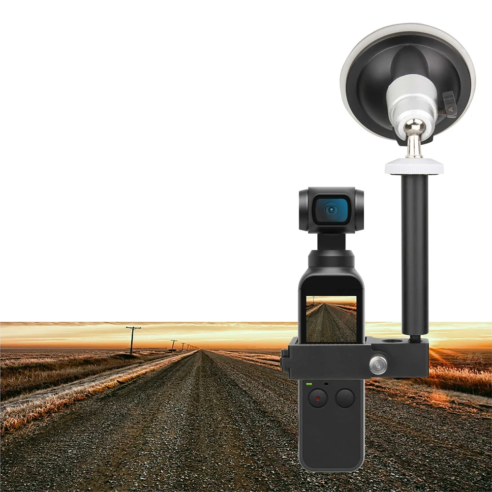 Новый для DJI Осмо карманные аксессуары крепление модуля расширения для автомобиля присоски видео 4 K 3 оси Gimbal для DJI Drone аксессуары