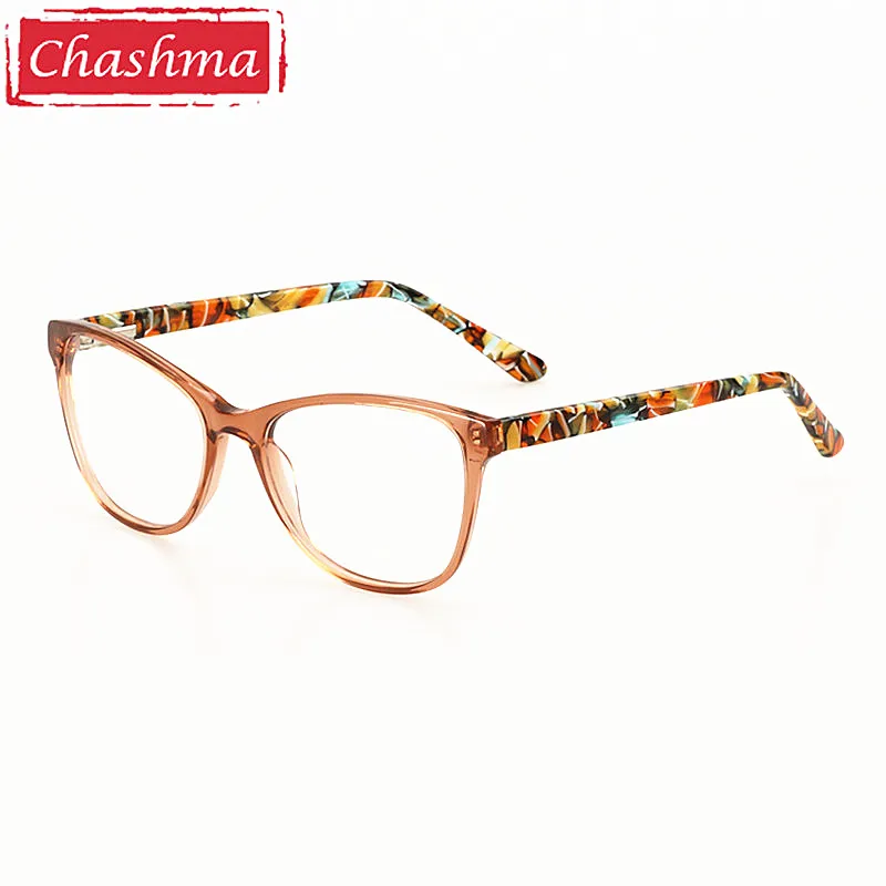 

Chashma Brand Spectacle Frames Men Glasses Frame Oculos De Grau Glasses Women Acetate Cat Eye Glasses for Prescription