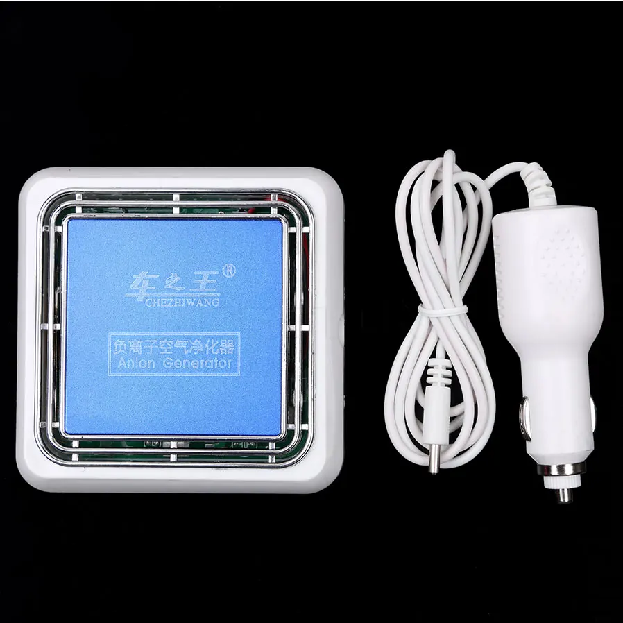 

New Arrival Car Anion Generator Smoke Remover Air Purifier Auto Humidifier Oxygen Bar Ionizer Interior Air Freshener Clean Air
