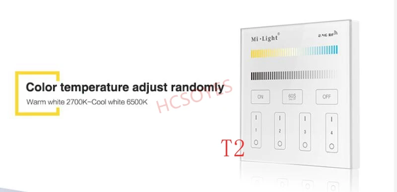Milight B0 B1 B2 B3 B4 B8 T1 T2 T3 T4 2,4 GHZ 4-Zone 8-Zone wifi беспроводной сенсорный умный пульт дистанционного управления/RGBW/RGB+ CCT