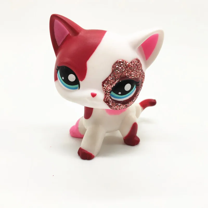 Lps Pet Shop игрушка короткошерстная полоса Кот кокер спаниель Great Dane Lps фигурка классический подарок косплей лучший РЕДКИЙ - Цвет: 2