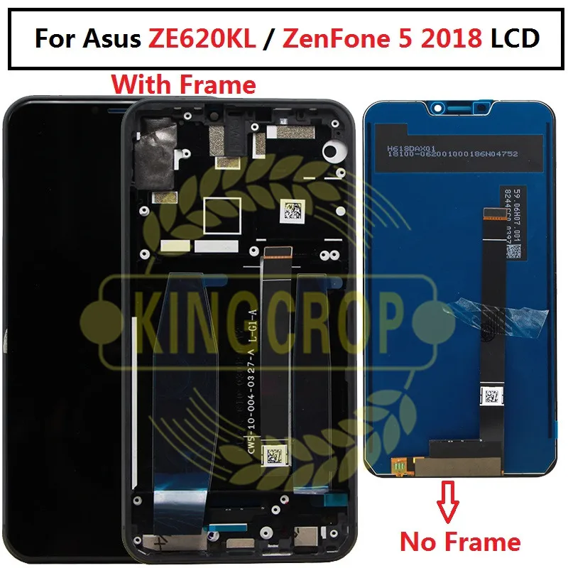 ze620kl lcd with frame