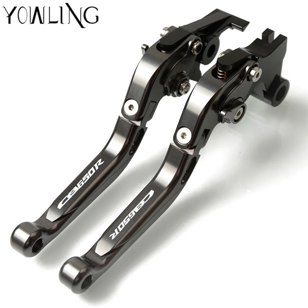 YHUISEN CNC Aluminum Motorcycle lever Adjustable Foldable Lengthening brake clutch levers for HONDA CB650R 2019 2020 