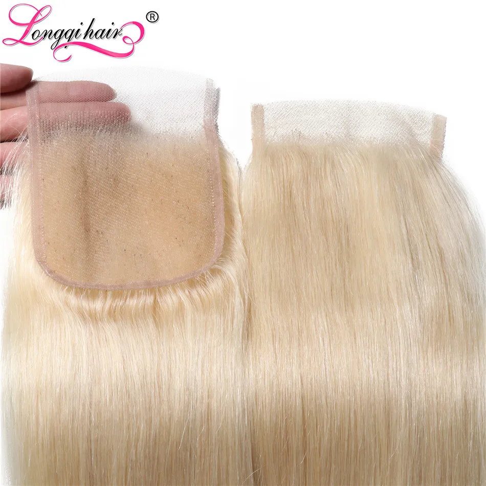 Blonde Straight Lace closure (2)