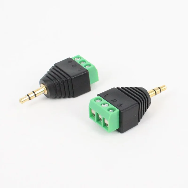 500pcs 3pin 1 8inch 3 5mm Jack Mono Headphones Socket PCB Panel Mount Chassis