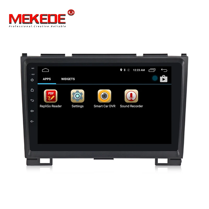 Perfect MEKEDE Russian menu Navitel map 9inch Full touch Android7.1 Car dvd gps player for Greatwall Hover H5 with 4G LTE wifi BT radio 4