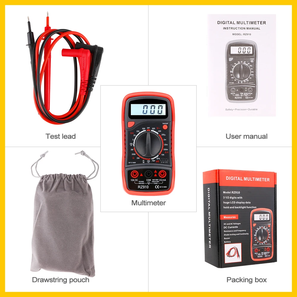 digital multimeter RZ910.6